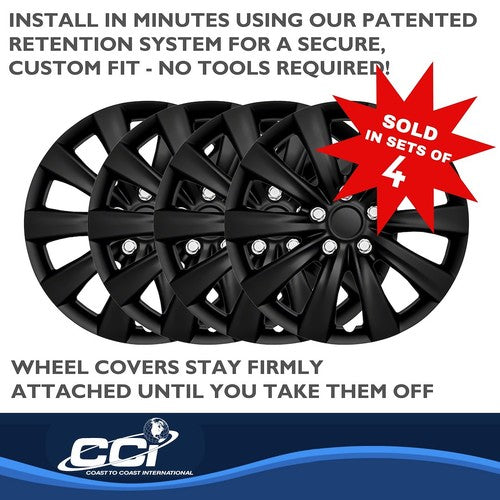 Coast To Coast IWC103816BLK  WHEEL COVER