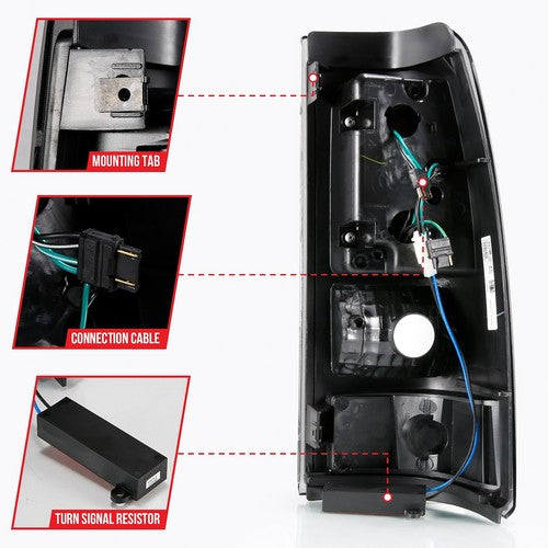ANZO USA 311334  TAIL LIGHT KIT