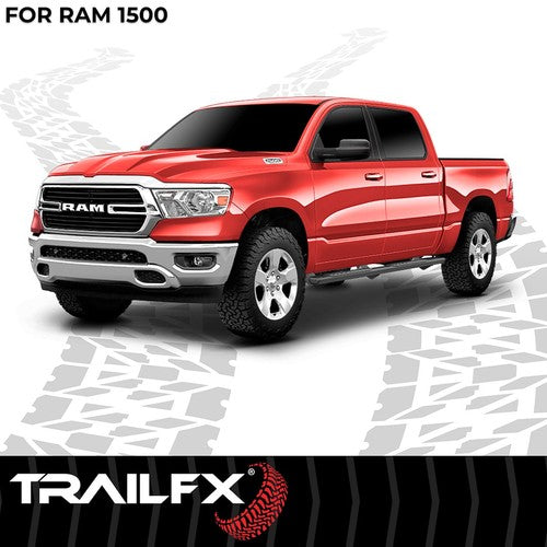 TrailFX AL4007B TrailFX A4 Series NERF BAR OVAL 4 1/2"