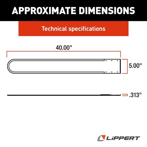 Lippert Components 134993 Slide Out Slicker SLIDEOUT REPAIR PARTS RV