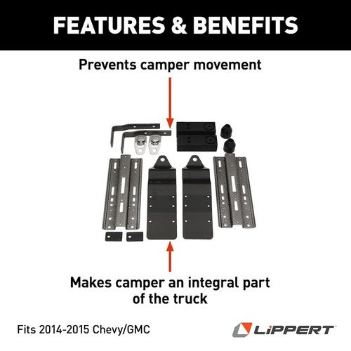 Lippert Components 350763 Happijac RV CAMPER TIEDOWNS & TURNBUCKL