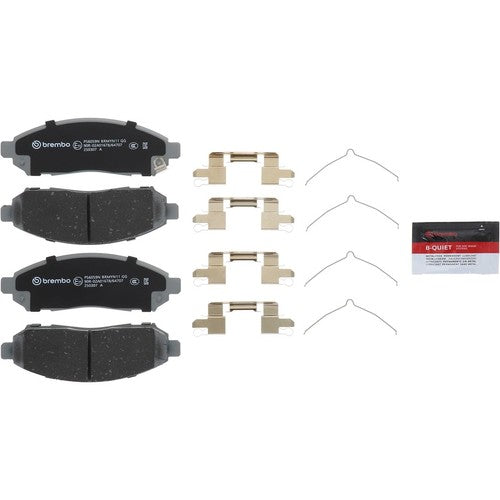 Brembo Front Ceramic Brake Pads Fits 2005-2021 Nissan Frontier 4 Piece P56059N