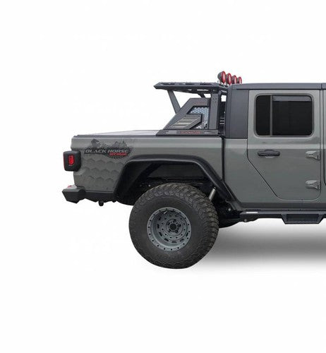 Black Horse Offroad AR2-09BA3-PLFR  Truck Bed Bar