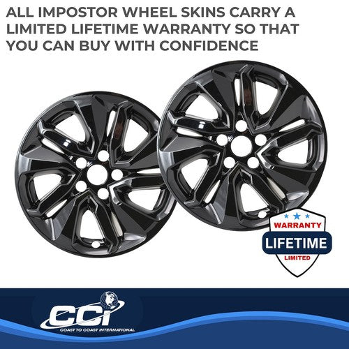 Coast To Coast IWCIMP455BLK IMPOSTOR  WHEEL COVER