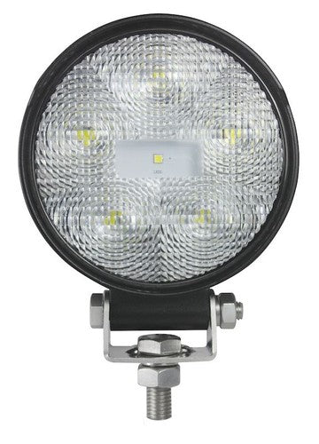 Hella 357108001 Work Light Optilux 4.21 Inch Round Light Single Light