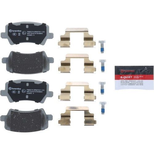 Brembo Rear Ceramic Brake Pads Fits 2010-2017 Volvo XC60 Brakes 4 Piece P86021N