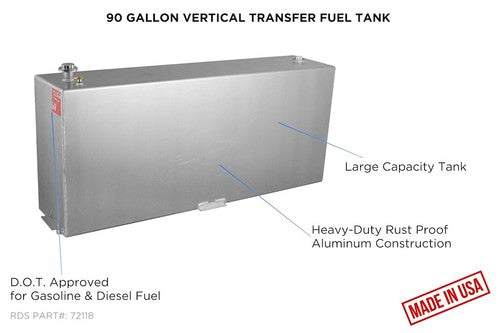 RDS Tanks 72118  LIQUID TRANSFER TANK