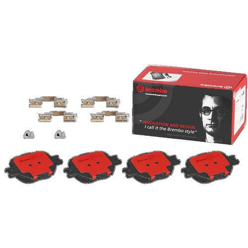 Brembo Front Ceramic Brake Pads Fits 2005-2010 Scion tC 4 Piece BrakesP83054N