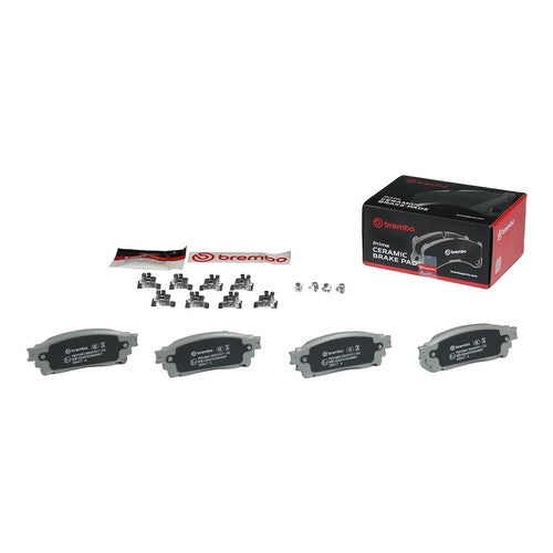 Brembo Rear Ceramic Brake Pads Fits 2015-2021 Lexus NX300h Brakes 4 Pc P83166N