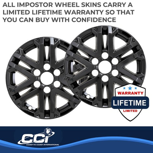 Coast To Coast IWCIMP505BLK IMPOSTOR  WHEEL COVER