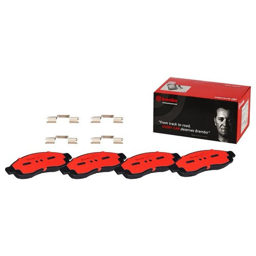 Brembo Front Ceramic Brake Pads Fits 2004-2007 Nissan Titan 4 Pc Brakes P58001N