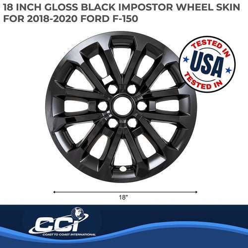 Coast To Coast IMP506BLK IMPOSTOR  WHEEL COVER
