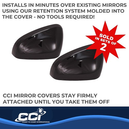 Coast To Coast MC67549BK  MIRROR COVERS