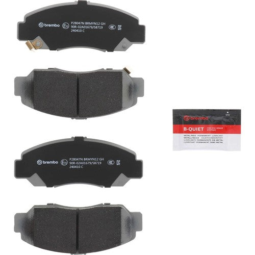 Brembo Front Ceramic Brake Pads Fits 2003-2007 Honda Accord 4 Pc Brakes P28047N