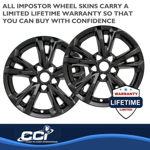 Coast To Coast IWCIMP384BLK IMPOSTOR  WHEEL COVER