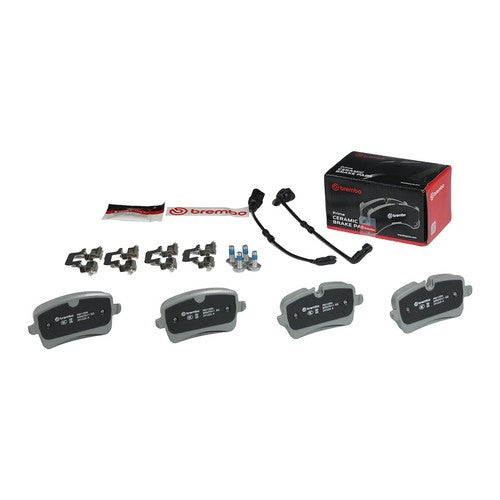 Brembo Rear Ceramic Brake Pads Fits  2013 2014 Audi A8 Quattro 4 Pc P85120N