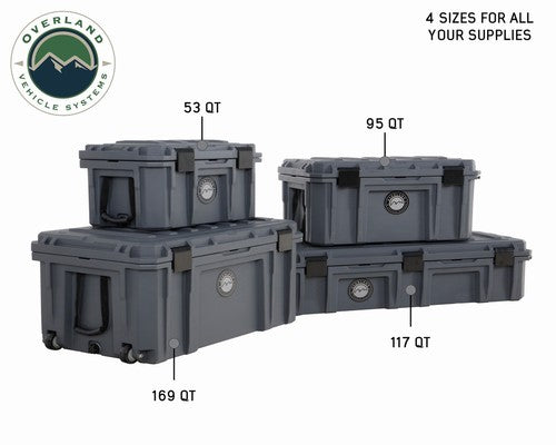 Overland Vehicle Systems 95 Quart Dry Storage Box, Overland Storage Case, Off Ro