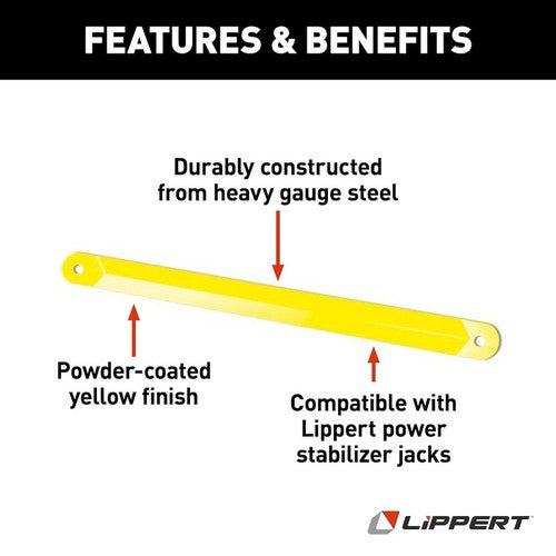 Lippert Components 1134122  TRAILER JACK ACCESSORIES