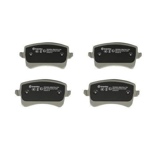 Brembo Rear Ceramic Brake Pads Fits  2009-2016 Audi A4 4 Piece Brakes  P85099N