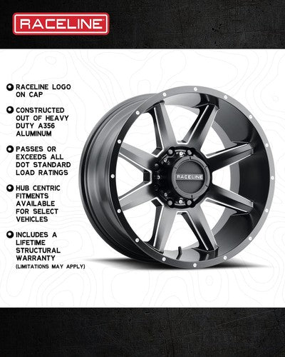 Raceline 954M-29065+18 954M Stryker WHEELS
