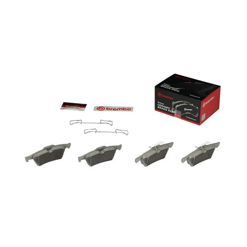 Brembo Rear Ceramic Brake Pads Fits 2012-2018 Ford Focus 4 Piece Brakes P59042N