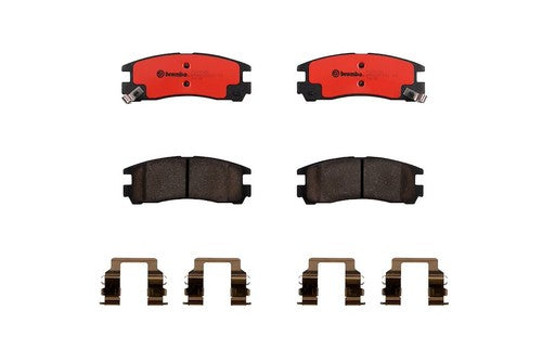 Brembo Rear Ceramic Brake Pads Fits 1995-2012 Mitsubishi Eclipse 4 Piece P54012N