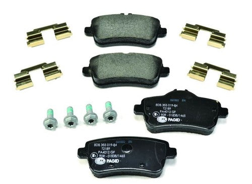 Hella Rear Low Metallic Brake Pads Fits 2016-2018 Mercedes-Benz GLE350 355019841