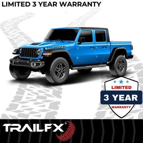 TrailFX A1553T TFX 4" Oval Tube Side Steps NERF BAR OVAL 4"