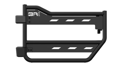 Body Armor FB-6154 Door Lower Half Black Internal Latch Set Of 2