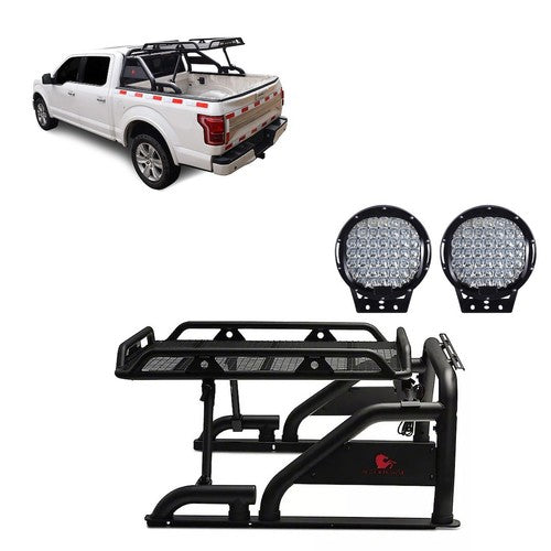 Black Horse Offroad WRB-001BK-PL69B Warrior ROLLBAR