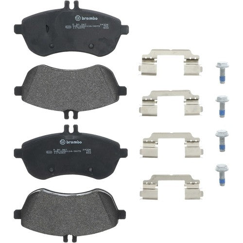 Brembo Front Low Metallic Brake Pads Fits 2008-2012 Mercedes-Benz C300 P50067