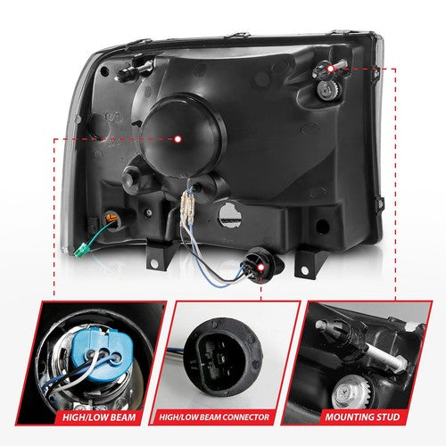 ANZO USA 111549  HEADLIGHT ASSEMBLY