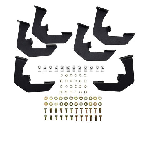 Westin Automotive 56-14125 Steel Square Black Powder Coated Nerf Bar