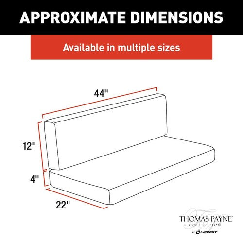 Lippert Components 2021100502 Thomas Payne  SEAT CUSHIONS