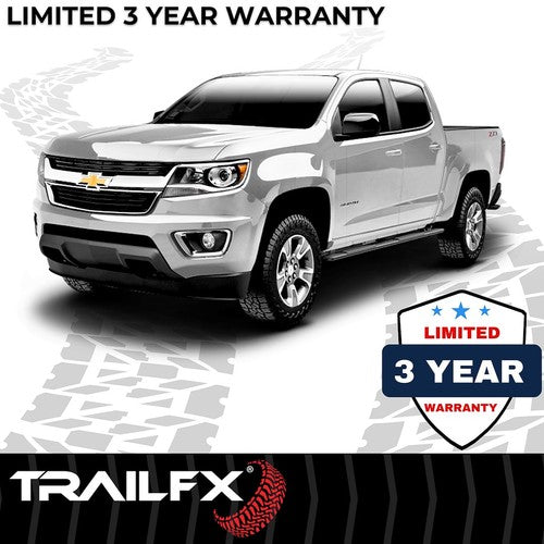 TrailFX A4009B TFX 4" Trapezoid Side Steps NERF BAR OVAL 4"