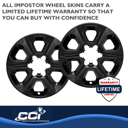 Coast To Coast IWCIMP413BLKN IMPOSTOR  WHEEL COVER