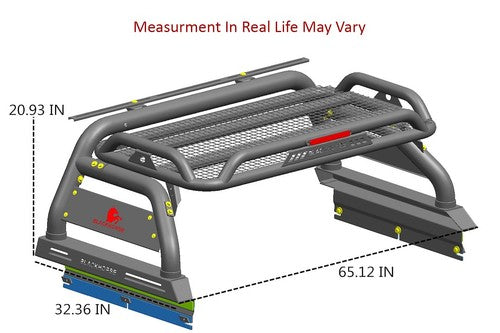 Black Horse Offroad ATRB7BK ATLAS LIGHTS UTILITY