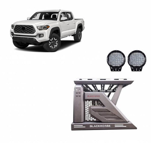 Black Horse Offroad AR2-03BA3-PL69B Armour II ROLLBAR