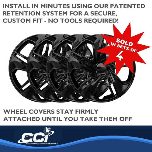 Coast To Coast IWC54116BLK  WHEEL COVER