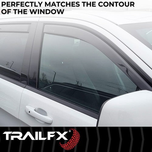 TrailFX 4252IC TFX 4-PC Window Vents RAINGUARDS