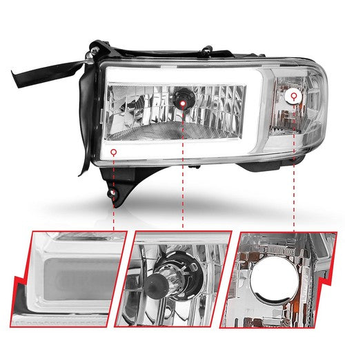 ANZO USA 111555  HEADLIGHT ASSEMBLY