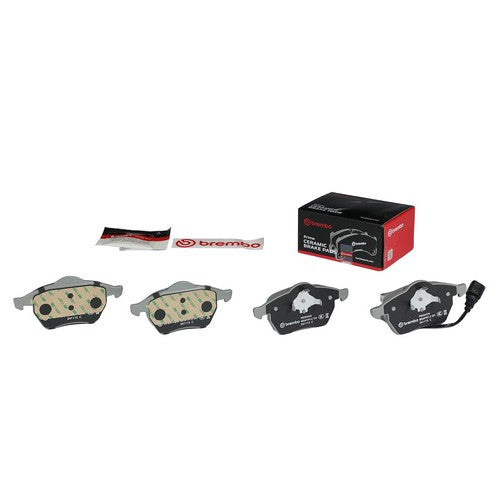 Brembo Front Ceramic Brake Pads Fits 1996?2005 Volkswagen Jetta 4 Pc P85045N
