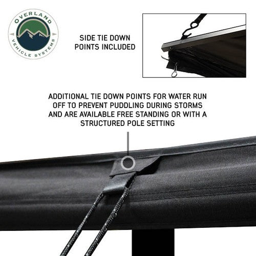 Overland Vehicle Systems 18069919 XD Nomadic 180 AWNING ACCESSORIES OA