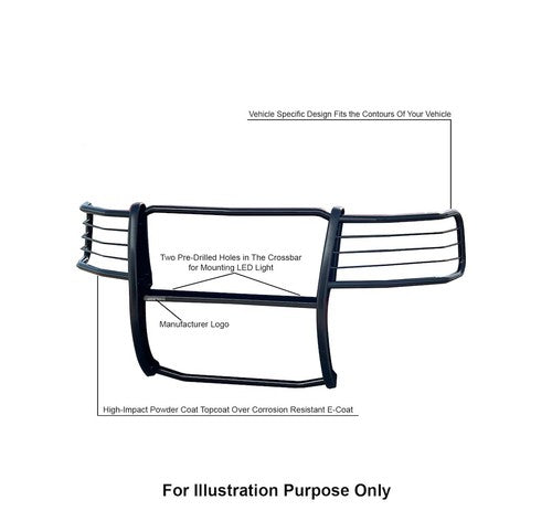 Black Horse Offroad 17FP28MA  GRILL GUARD