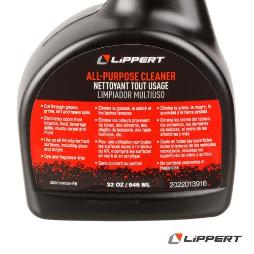 Lippert Components 2022013916  RV CLEANERS INTERIOR & SPECIAL