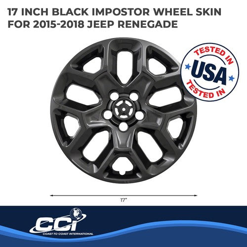 Coast To Coast IWCIMP386BLK IMPOSTOR  WHEEL COVER