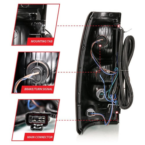 ANZO USA 311302  TAIL LIGHT KIT