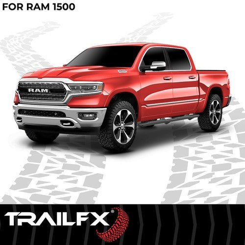 TrailFX AL4010B TrailFX A4 Series NERF BAR OVAL 4 1/2"