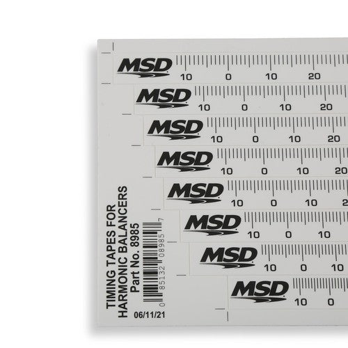 MSD Ignition 8985  TIMING TAPE