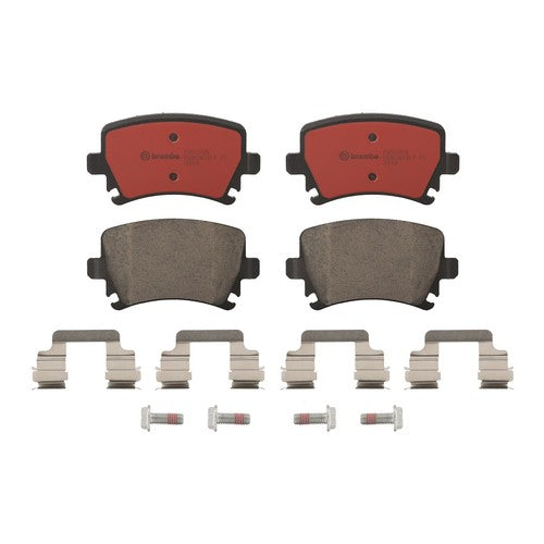 Brembo Rear Ceramic Brake Pads Fits 2008-2009 Audi TT Quattro 4 Pc P85095N